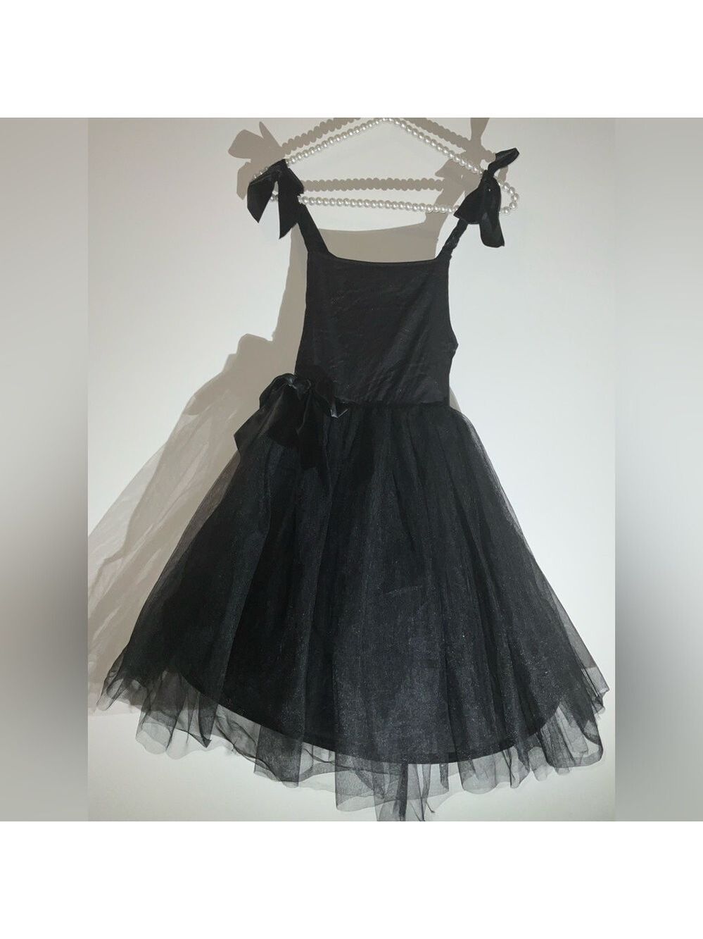 Princess Paradise black party dress for girls in size 8 - comes with witch hat